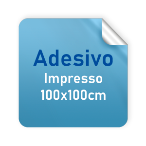 Adesivo impresso 100x100cm      
