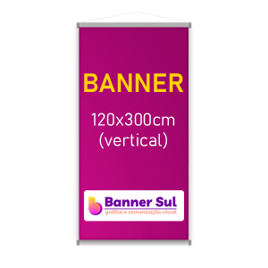 Banner 120x300cm (vertical)      