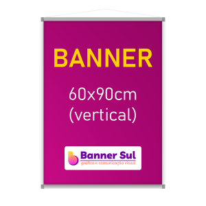 Banner 60x90cm (vertical)      
