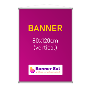 Banner 80x120cm (vertical)      